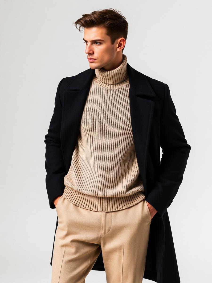 Manteau Signature Noir